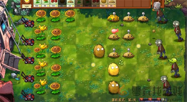 植物大战僵尸融合版冒险模式第4关通关攻略(图4) 植物大战僵尸融合版冒险模式第4关通关攻略(图4)