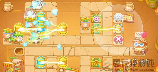 保卫萝卜4法老归来第六十一关怎么过(图4) 保卫萝卜4法老归来第六十一关怎么过(图4)