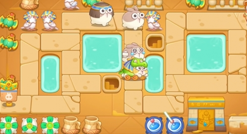 保卫萝卜4法老归来第59关通关攻略(图2)