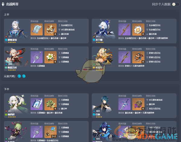 原神深境螺旋阵容广场查询方法(图5) 原神深境螺旋阵容广场查询方法(图5)