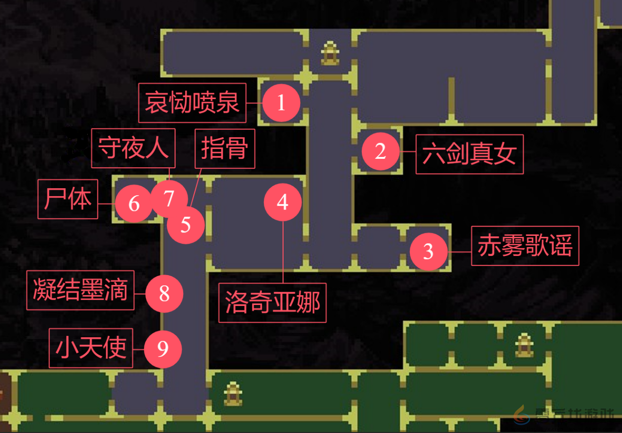 神之亵渎无言图书馆收集向流程攻略(图39) 神之亵渎无言图书馆收集向流程攻略(图39)
